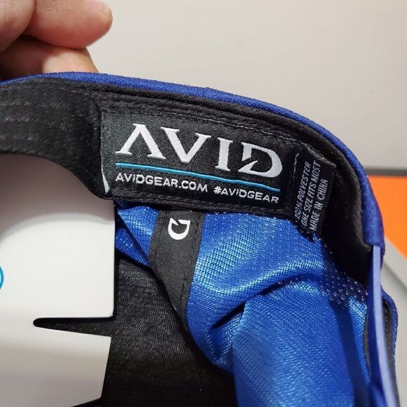 Avid Watering Hole Hat / Cap Adjustable Snapback MH1221703 Blue/Red - Picture 10 of 10